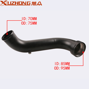 Kit de Mangueras de Admisión de Aire Xuzhong de Aleación de Aluminio Negra para BMW N55 135i 335i Xdrive - Product Image 5