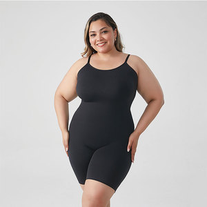 Shapewear sans couture pour femmes grandes tailles, design <span class=keywords><strong>taille</strong></span> haute pour le ventre et les fesses, tissu extensible respirant, corset de mise en forme du corps entier - Product Image 5