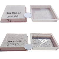 Nouveau Moule à Pavé en Béton Emboîtable pour Bloc de Ciment Décoratif de Jardin
