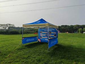40mm Aluminum Alloy 10x10FT Heavy Duty <b>Pop</b> up Tent Frame Easy Installation Custom Color HD Digital Printing Oxford <b>Top</b> - Product Image 5