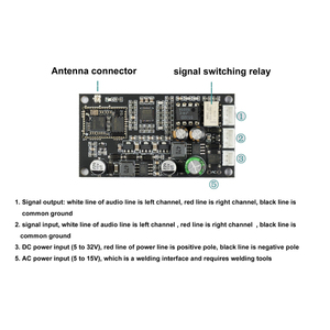 Récepteur audio <span class=keywords><strong>Bluetooth</strong></span> HiFi sans perte QCC5125 ES9038Q2M LDAC 5.1, carte DAC QCC3034 ES9018K2M pour <span class=keywords><strong>amplificateur</strong></span> domestique et automobile - Product Image 5