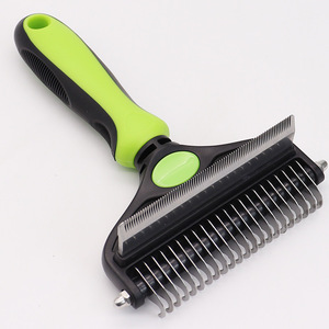 Wholesale Plastic Pet Hair Unknotting Comb Beauty <b>Dog</b> Hair Removal - Product Image 6