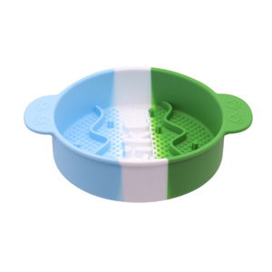 Comedero Lento para Mascotas, Tazón de Silicona Antideslizante y Anti-Asfixia para Perros y Gatos, Plato de Alimentación Lenta Antivuelco - Product Image 2
