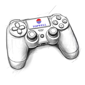 डिजाइन और निर्माण उन्नत गेमिंग रिमोट कंट्रोल एर्गोनोमिक पकड़ प्रोग्राम योग्य मैक्रो कमांड प्रतिस्पर्धी रिमोट कंट्रोल - Product Image 1