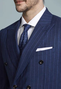 Premium op maat gemaakte wollen pakken voor heren, formele slim fit driedelige pakken voor heren, zakelijke pakken voor heren - Product Image 3