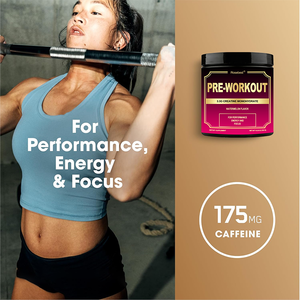 Poudre pré-entraînement saveur pastèque, marque privée OEM, complément pour la performance et la concentration, avec 3,3 g de créatine monohydrate - Product Image 3