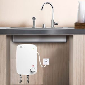 Calentador de agua caliente instantáneo montado en la pared de 8000W V 220-240V al por mayor para uso comercial OEM fabricante inglés plástico inglés - Product Image 1