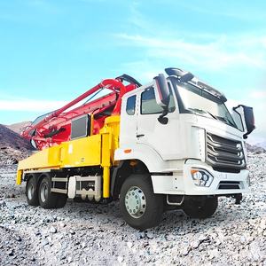Truk pompa beton dengan Model O Pengiriman cepat truk pompa beton yang digunakan truk pompa beton - Product Image 1