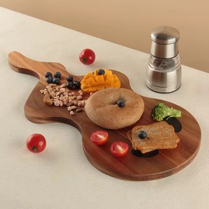 Planche à découper en bois d'acacia avec motif fantôme pour décoration d'Halloween, planche de service en résine, planche à charcuterie et à <span class=keywords><strong>fromage</strong></span> pour la cuisine - Product Image 6
