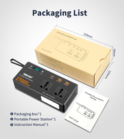 Penjualan Langsung Pabrik Layar Digital 150W Power Station Portabel 97.2Wh 27000mAh Mini Power Bank untuk Laptop dan Ponsel