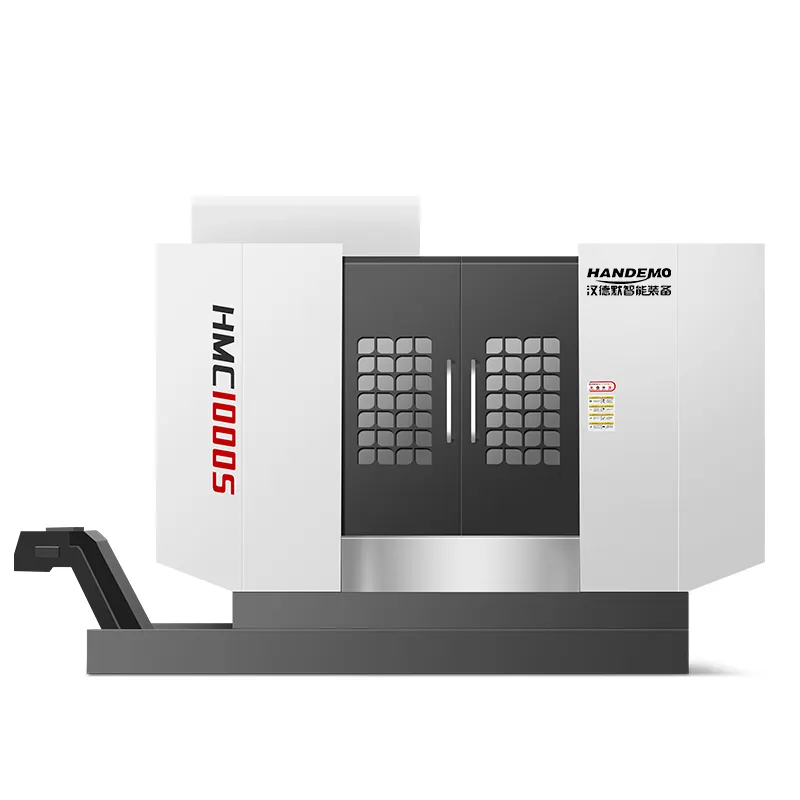 Hmc 1000S Cnc Hoge Snelheid Horizontale Directe Aandrijving Zwaaikop Vijf Assen Bewerkingscentrum