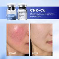 Poudre lyophilisée GHK-Cu OEM/ODM, aide à raffermir la peau, à réduire les ridules et à améliorer l'éclat de la peau pour les soins du visage