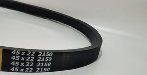 Continentale Poly Rubber Custom Snijden Industriële Transportband Machine Klassieke V-Riem Wig Gewikkeld Geribbelde Transmissie Riem - Product Image 4