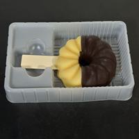Groothandelsprijs Donutvormige Melkchocolade IJsjes Fruitige Smaak Doos HALAL Gecertificeerd Viral