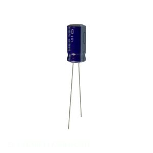ตัวแทนจำหน่ายอย่างเป็นทางการ คาปาซิเตอร์อะลูมิเนียม 68UF 20% 63V แบบ Radial TH 68 uF ELXY630ELL680MH15D แบบ Through Hole - Product Image 1