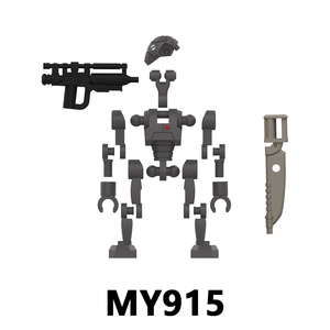 MY911-915 Battle <span class=keywords><strong>Commando</strong></span> Droid Space Wars Giocattoli Regalo Set di Costruzioni Educative in Plastica Anime Fai da Te per Bambini - Product Image 6
