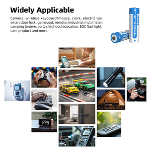 मूल कारखाने ने ए 1.2v लिथियम कोबाल्ट ऑक्साइड 2600 माह 500 चक्र समय रिचार्जेबल बैटरी - Product Image 4