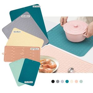 Personnalisé <span class=keywords><strong>2023</strong></span> nouveauté <span class=keywords><strong>cuisine</strong></span> outils alimentaires cuisson étanche résistant à la chaleur silicone plat séchage tapis pour la maison - Product Image 1