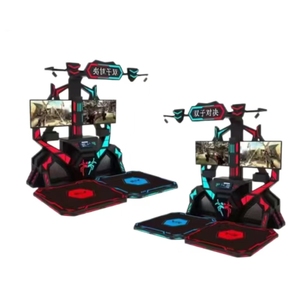 เครื่องเกมอาร์เคดใหม่ในห้างสรรพสินค้า เครื่องยิงปืน 2 ผู้เล่นในร่ม 9D VR เครื่องเกมโลหะ อุปกรณ์เสมือนจริง - Product Image 2