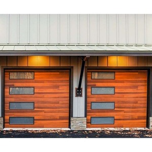 Vente en gros de porte de <span class=keywords><strong>garage</strong></span> sectionnelle électrique isolée en acier galvanisé aluminium - Product Image 5