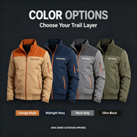 Nouvelle veste grande taille 2027, veste fine de type Letterman, col montant, coupe-vent en softshell pour homme, uniformes par sublimation, veste en polyester