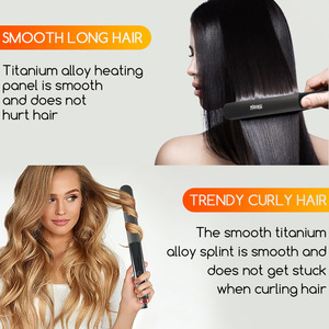 Dsp Hair Straightener 480f 750f Lcd Digital <b>Temperature</b> <b>Control</b> For Curling And Straightening - Product Image 5