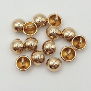 Chất Lượng Cao 10Mm Chân Vàng Nhỏ Mạ Kim Loại Kẽm Hợp Kim Dome Nút Vàng Nửa Bóng Nấm Nút - Product Image 6
