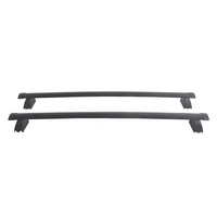 Barres transversales de toit en aluminium JINHUIJU HJ-RB022 pour Jeep Grand Cherokee, camions européens - Ajustement universel, haute capacité de charge, 120 cm, noir, ISO9001