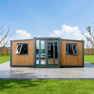 Maison conteneur extensible WELLCAMP, déploiement rapide, maison modulaire pliable, cuisine et salle de bain intégrées, solution de logement clé en main - Product Image 1