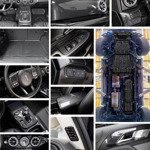 Accesorio <span class=keywords><strong>para</strong></span> Auto GWM Tank 300 SUV, Piezas <span class=keywords><strong>de</strong></span> Suspensión Exterior, Decoración con Patrón <span class=keywords><strong>de</strong></span> <span class=keywords><strong>Fibra</strong></span> <span class=keywords><strong>de</strong></span> Carbono, Accesorios Interiores - Product Image 3