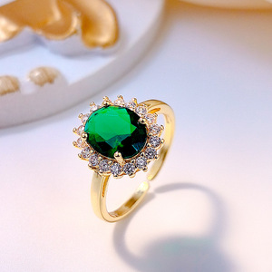 Anello Aperto a Forma di Loto per Donne, Minimalista e Regolabile, Anello da Dito alla Moda - Product Image 4