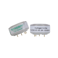 Capteur électrochimique de sulfure d'hydrogène Sangbay S74EH2S-100, moniteur de détection de gaz dangereux 0-100ppm, pièce de rechange