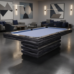 Table de <span class=keywords><strong>billard</strong></span> de luxe de qualité tournoi, avec plateau en ardoise, de 6 à 9 pieds, de style américain contemporain, avec tiroir de rangement - Product Image 2