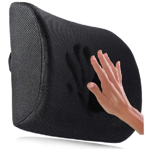 High Quality Black Memory Foam Sleeping <b>Bed</b> <b>Pillow</b> Soft Yet Firm Ergonomic Design Neck Back and Shoulder Support <b>Pillow</b> - Product Image 1