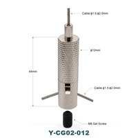 Mini LED Plafonnier en laiton Suspension filetée Système de suspension d'image
