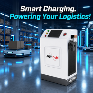Station de charge rapide intelligente industrielle LiFePO4 compatible avec les batteries 24V/48V pour chariots élévateurs AGV/AMR et logistique d'entrepôt - Product Image 2