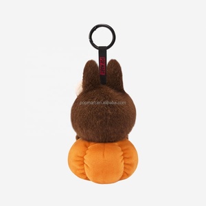 Labubu ตัวห้อยของเล่นตุ๊กตาแขวนการ์ดสำหรับงานปาร์ตี้ฮาโลวีนงานป๊อบอัลมอนดีของแท้ - Product Image 4