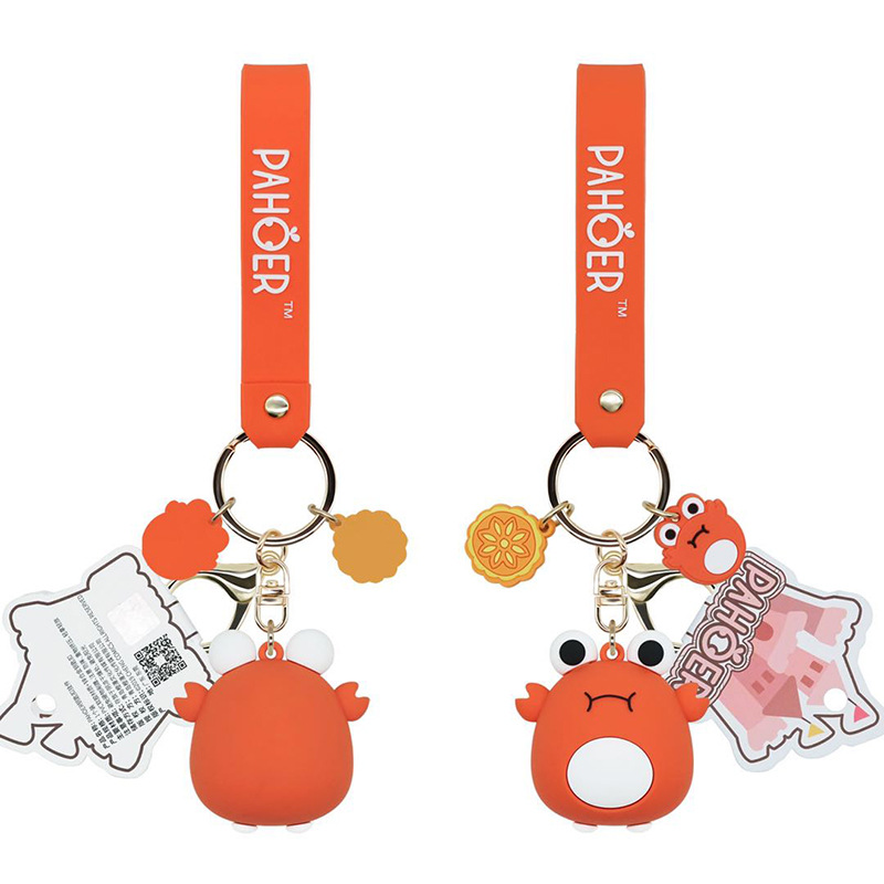 Fuqimanman2020 Cute Animal Wacky Keychain - Elephant Giraffe Lion Key Ring With Wrist Strap