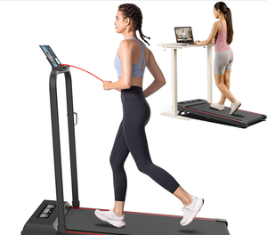 Caminadora Eléctrica Plegable Portátil con Pantalla LED y Velocidad Ajustable, Certificación CE, Inclinación Manual para Uso Doméstico - Product Image 2