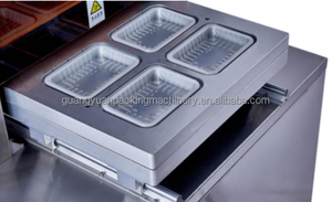 Carne Llenado de gas al vacío Máquina de envasado de comidas Máquina de sellado automático MAP Máquina de envasado automático - Product Image 2