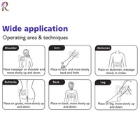 Masseur vibrant rotatif à 360°, appareil de modelage corporel électrique portable pour spa et clinique