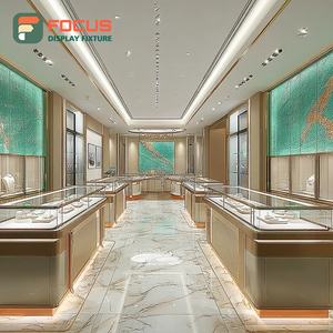 Muebles Modernos de Alta Gama para Joyería, Acabado Laminado, Mueble de Exhibición para Boutique - Product Image 3