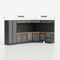 Armoire à outils industrielle modulaire en acier laminé à froid sur mesure OEM pour atelier et garage – Vente en gros