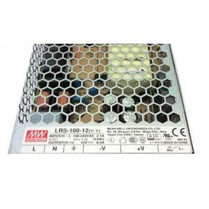 MeanWell 12V 24V 48V 100W LRS-100 แหล่งจ่ายไฟแบบสวิตชิ่งเอาต์พุตเดี่ยว 85-264VAC อินพุต - Product Image 4