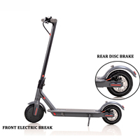 Livraison rapide depuis l'entrepôt UE, trottinette électrique pliable, pneus de 8,5 pouces, moteur haute efficacité 350W, légère, avec application