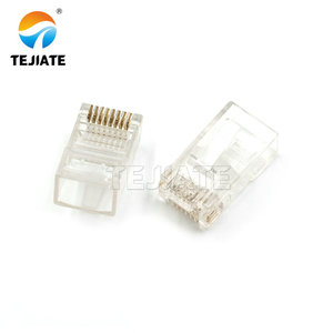 <span class=keywords><strong>8P8C</strong></span> Modular cắm cho CAT5E & Cat6 mạng cat5e/6 tinh thể <span class=keywords><strong>RJ45</strong></span> Giao diện mạng ổ cắm đồng liên hệ với PC nhà ở kết nối - Product Image 2