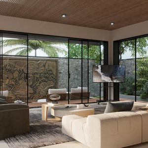 Diseño de Interiores de Casa Directo de Fábrica, Diseño de Interiores Moderno y Minimalista con Vista al Mar, Renderizado 3D, Decoración <span class=keywords><strong>del</strong></span> Hogar - Product Image 3