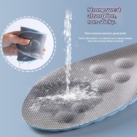 Semelles intérieures sportives unisexes Nadun 4D Cloud en polyuréthane, respirantes, absorbant la transpiration, adaptées aux pieds nus, avec soutien de la voûte plantaire et confort amortissant