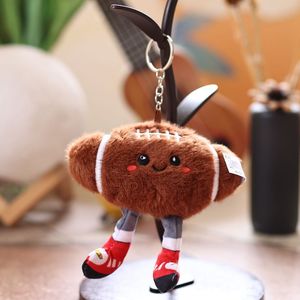 Lindo Llavero <span class=keywords><strong>de</strong></span> Peluche <span class=keywords><strong>de</strong></span> Fútbol y Baloncesto, Juguete <span class=keywords><strong>de</strong></span> Peluche Suave Kawaii, Colgante para Mochila, Regalo Divertido <span class=keywords><strong>de</strong></span> Moda para Niñas - Product Image 3