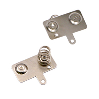 Ressort de contact de pile et bouton solide pour piles CR2 AA, compatible avec la fente de pile PC, équivalent standard industriel 1:1 JIATEL